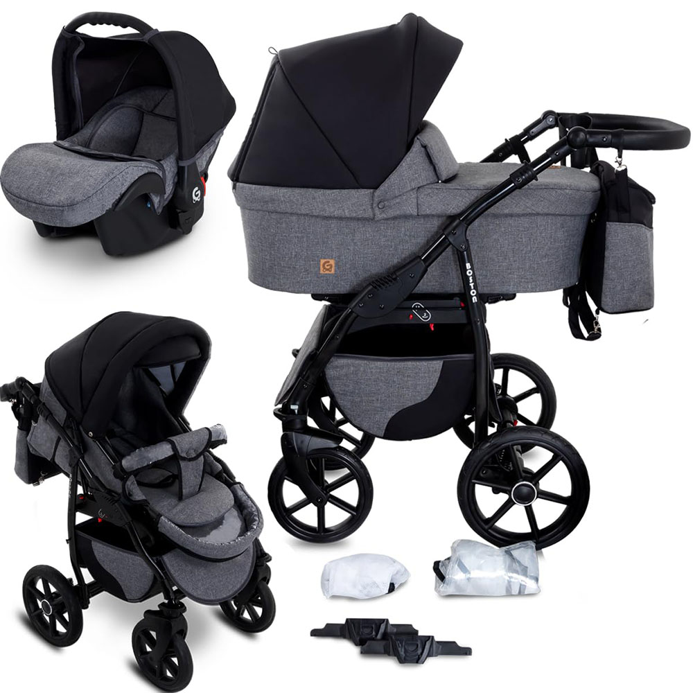 Boston 3-in-1 Combination Stroller