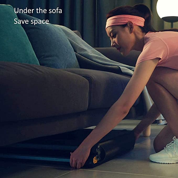 WalkingPad A1 Pro Folding Treadmill, Black,1.25HP 932W Under Desk Treadmill Quiet Motor 0.5-6kmh