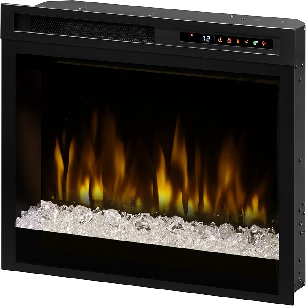 Dimplex Multi-Fire XHD 28 inch Plug-in Electric Firebox with Acrylic Ember Media Bed