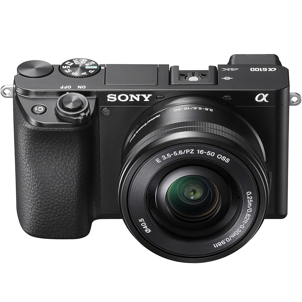 Sony Alpha A6100 Mirrorless Camera with 16-50mm Zoom Lens