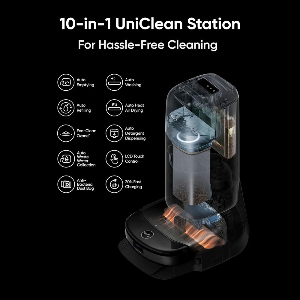 eufy Robot Vacuum Omni S1 Pro with All-in-One Station