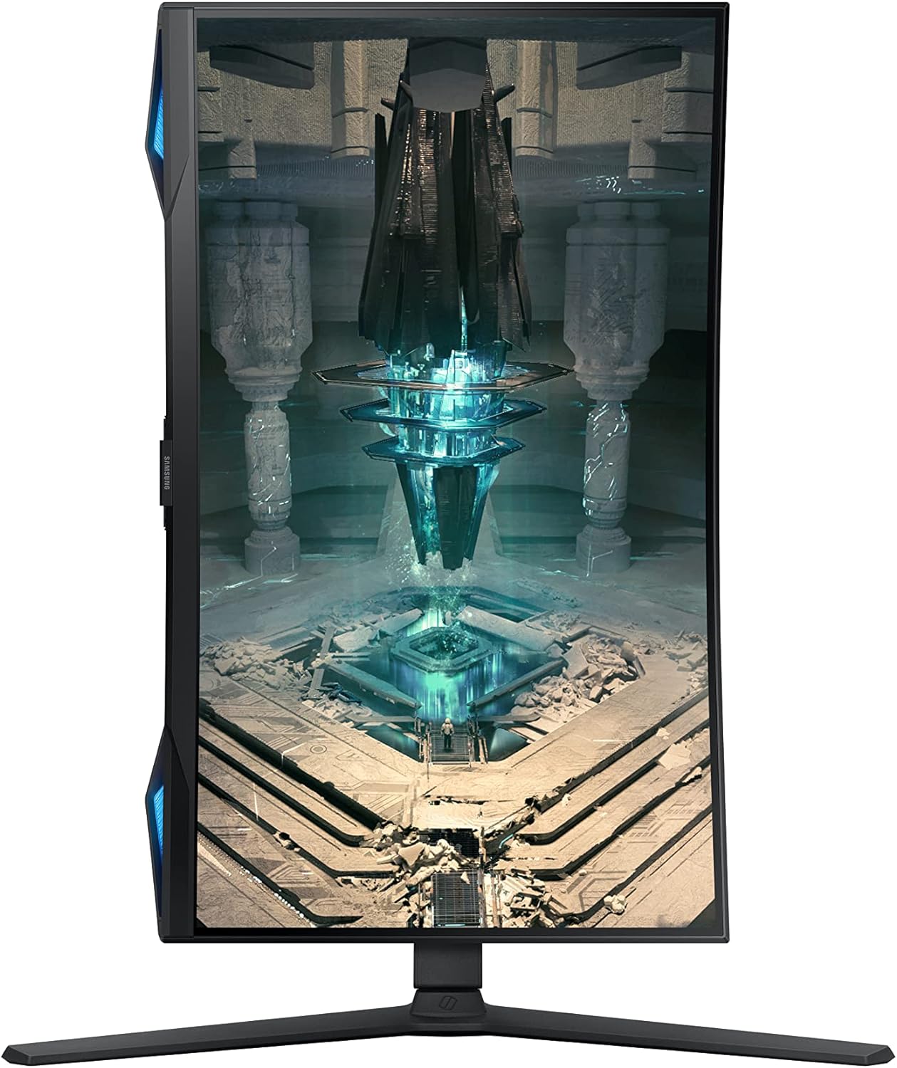 Samsung Odyssey G6 Curved Smart Gaming Monitor with Speaker - QHD 2560x1440, 240Hz, 1ms, Speaker, HDMI 2.1, Full Smart Platform, Freesync Premium Pro, Height Adjustment