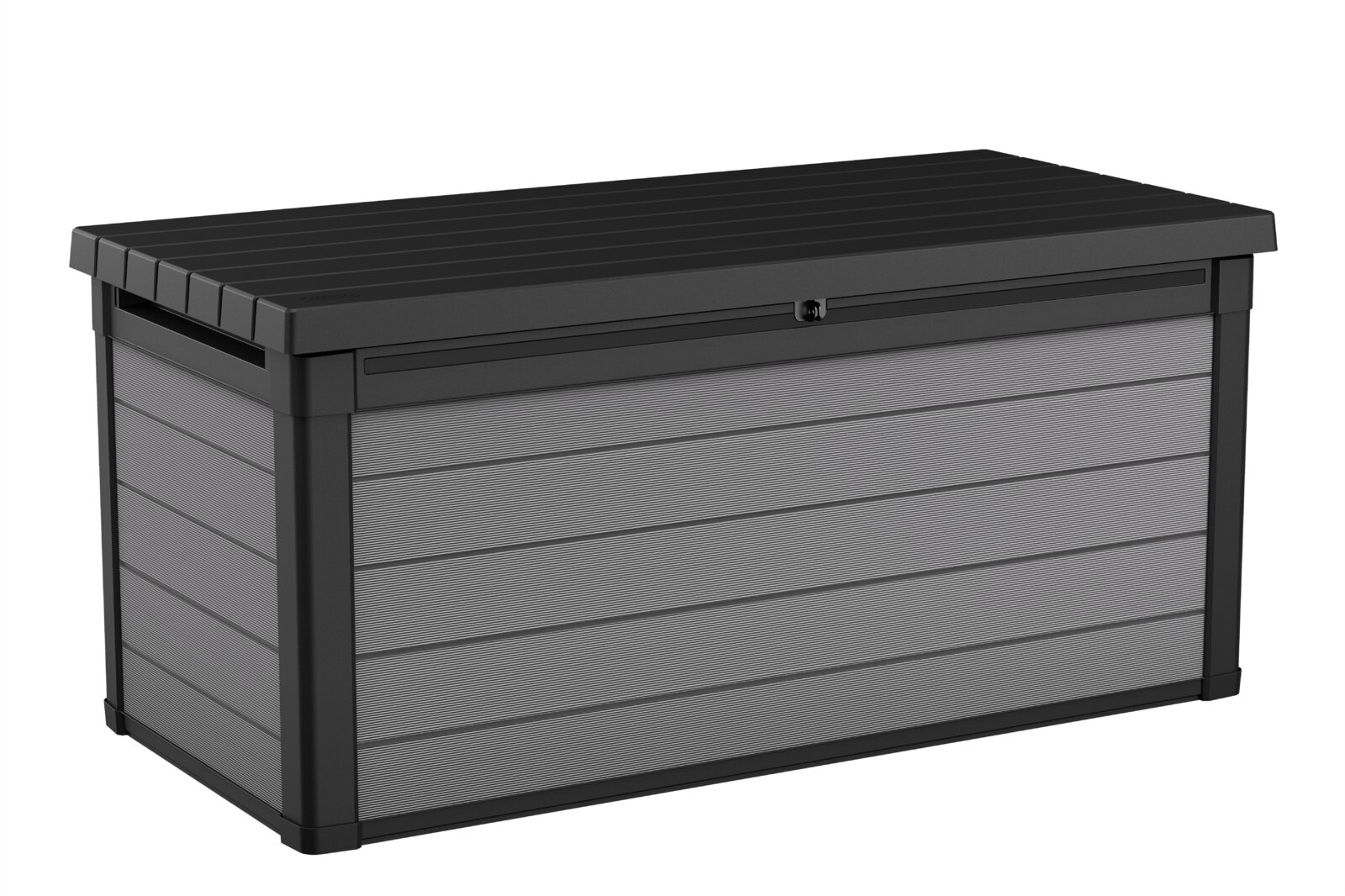 【Storage Shed】Winston Porter Arrion 150 Gallons Gallon Water Resistant Resin Lockable Deck Box in Dark Grey