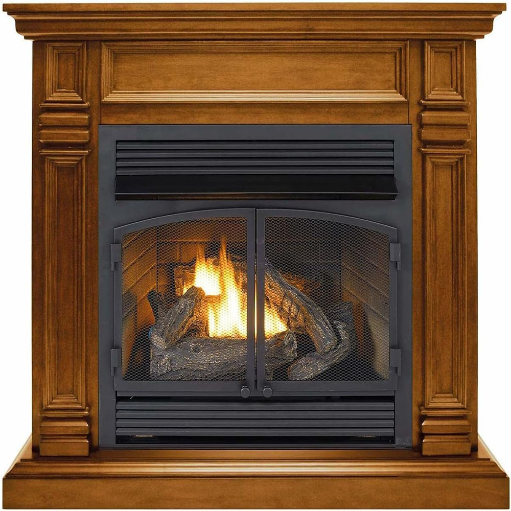 Duluth Forge FDF400T-ZC Dual Fuel Ventless Fireplace