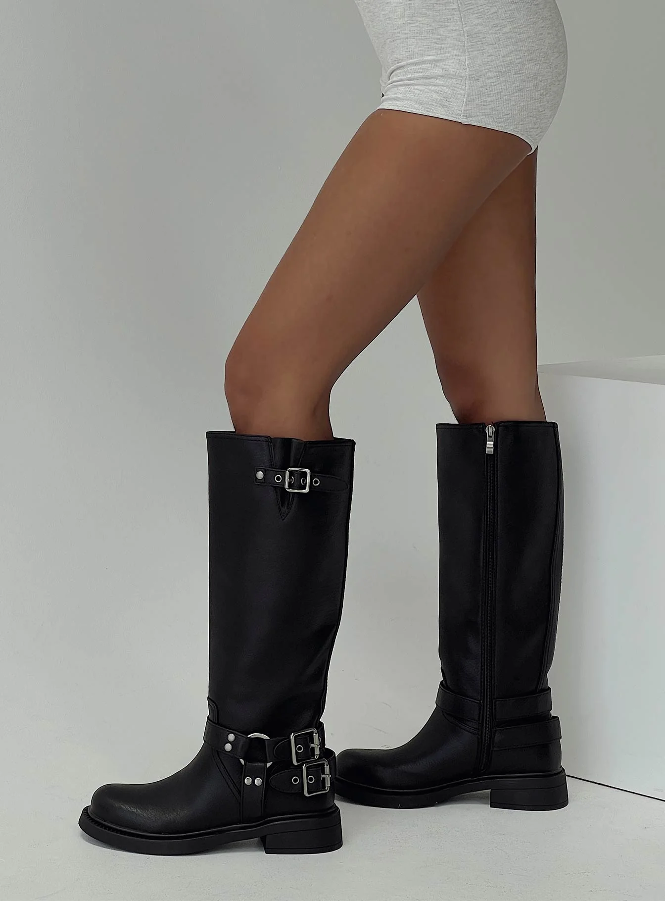 Billini Kaylen Riding Boots Black