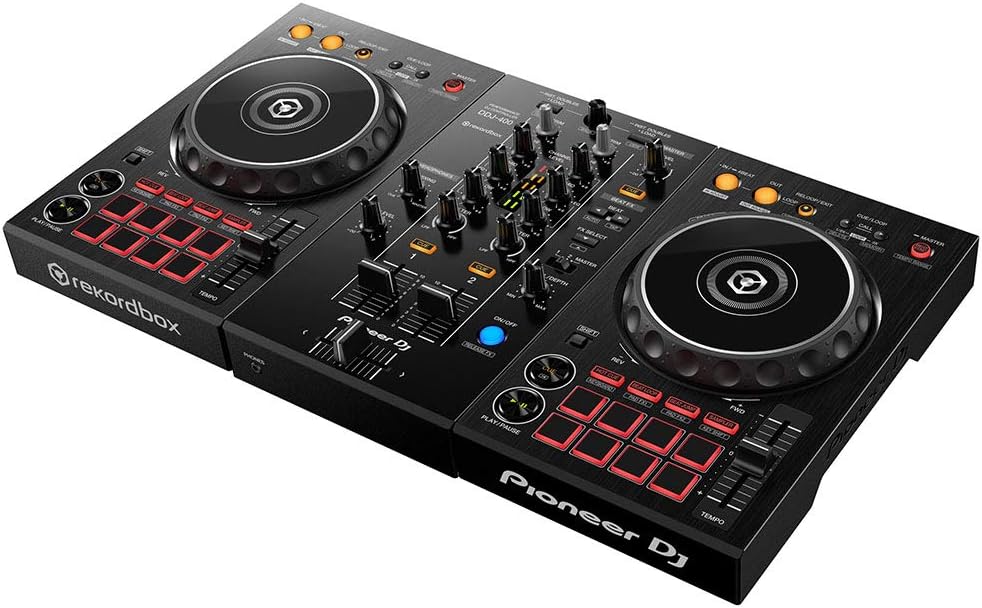 Pioneer DJ DDJ-400 2-Deck Rekordbox DJ Controller-Discount