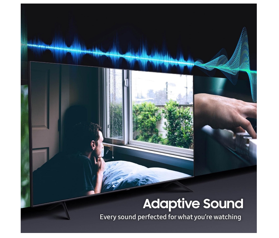 Samsung UE75CU8000 (2023) LED HDR 4K Ultra HD Smart TV, 75 inch with TVPlus, Black