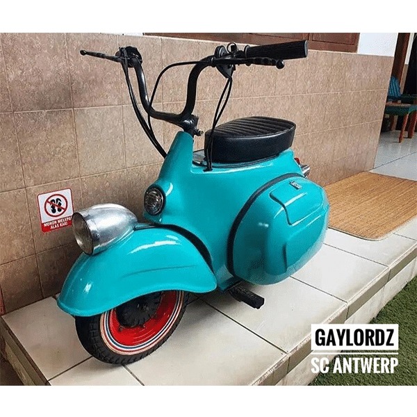 MINI SCOOTER MODIFIED PIAGGIO VESPA IMPORTED HONDA TURTLE 50CC EFI WATER COOLED SCOOTER