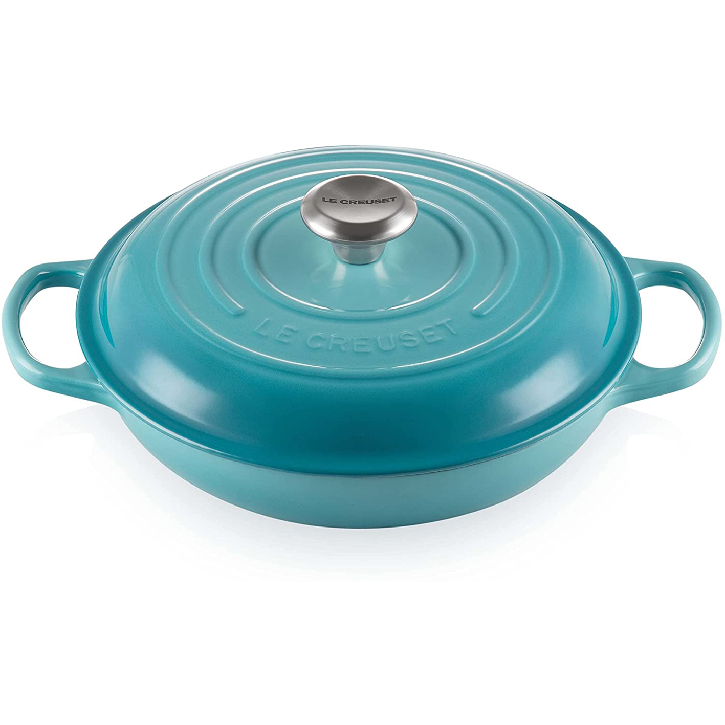 Le Creuset Shallow Casserole/Braiser With Lid, 26 cm, 2 Litres